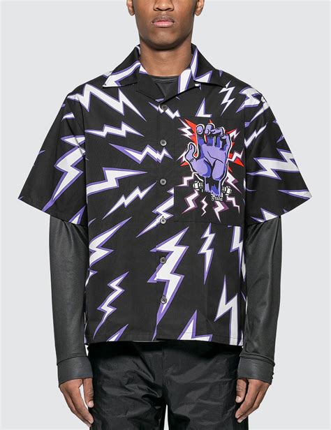 prada lightning bolt t shirt